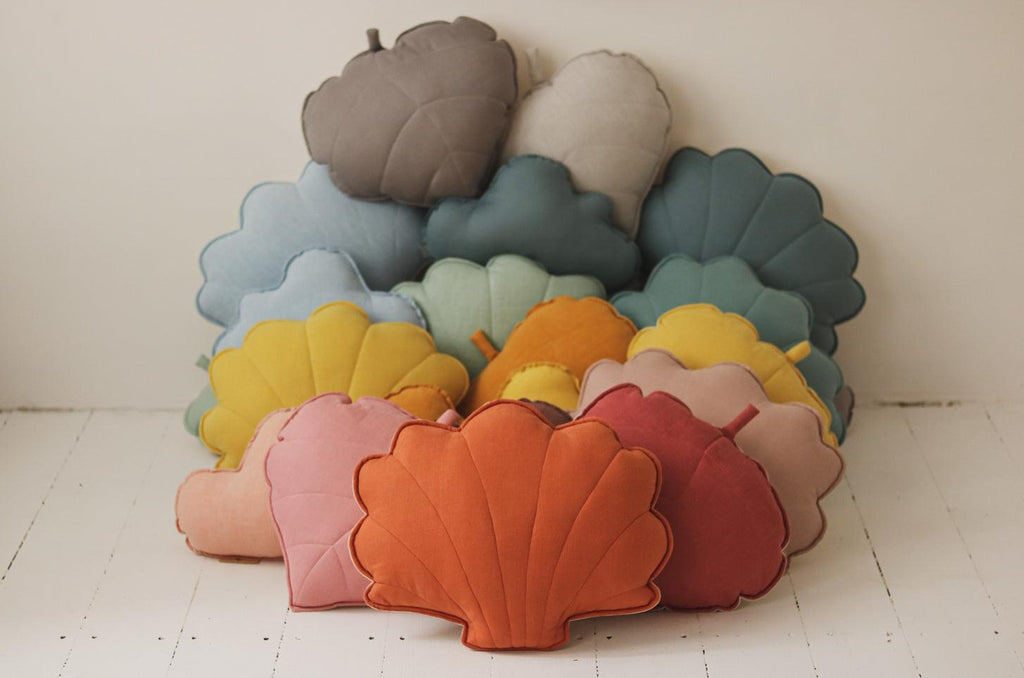 Linen shell cushions
