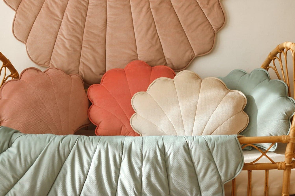 Big shell pillows