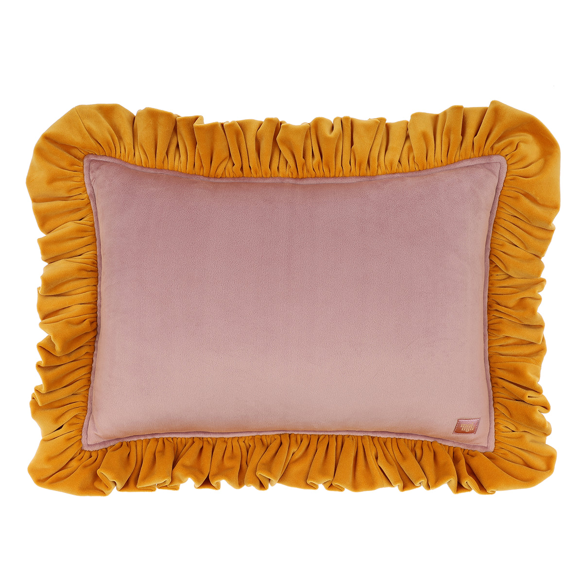 Coussin Lombaire Enfant MacKenzie-Childs – 15x36 Pouces – Lin 100% – Volants