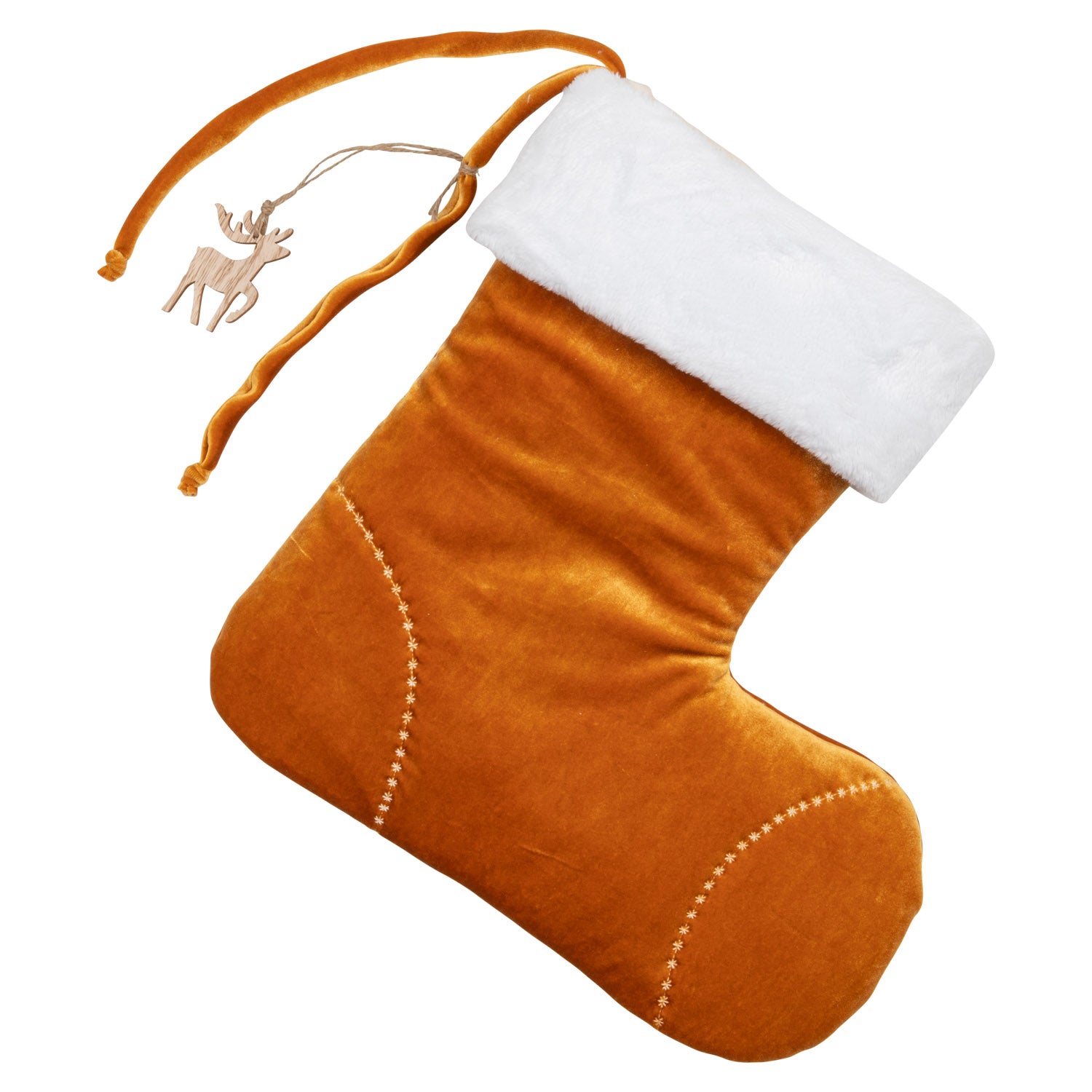 “Gold Candy” Christmas Stocking - Moi Mili, image size:1500x1500