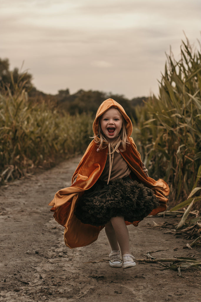 “Little Gold Riding Hood” Magic Cape