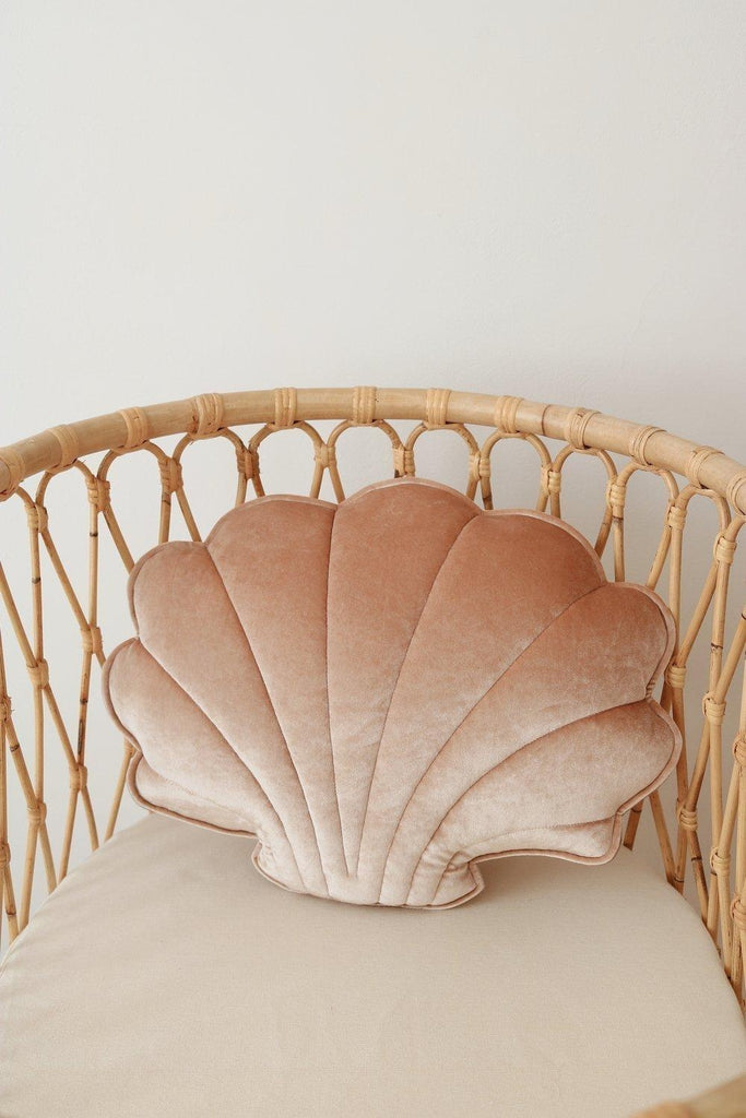 “Beige Pearl” Velvet Shell Pillow