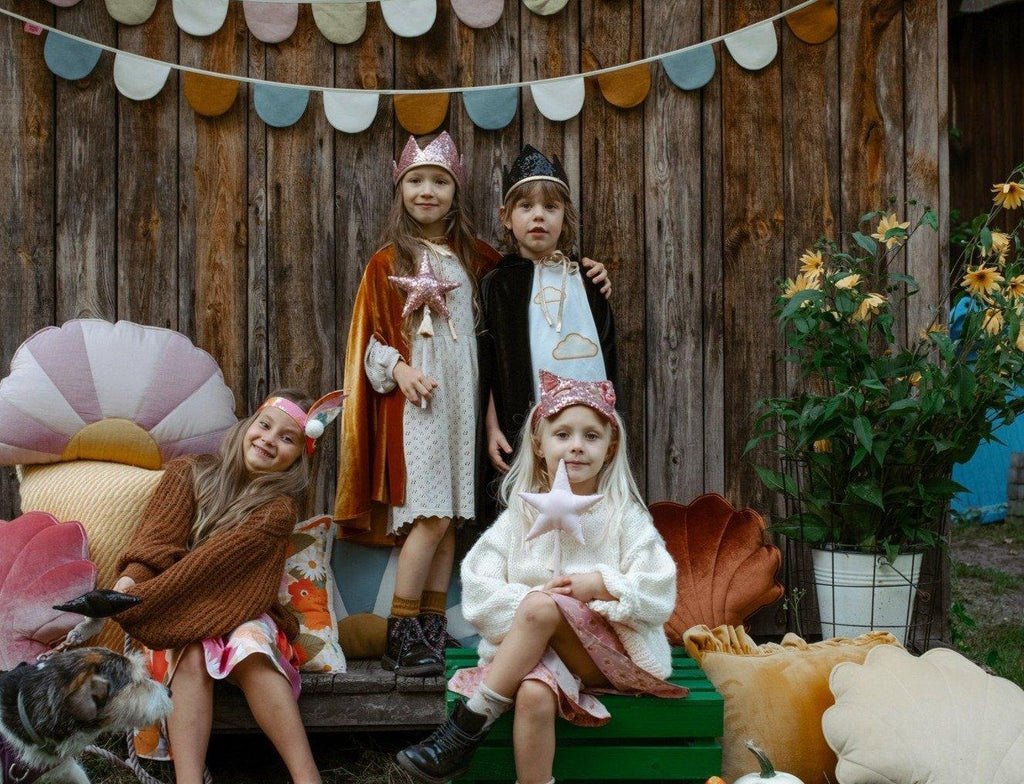 “Black Sequins” Fairy-tale Crown - Moi Mili