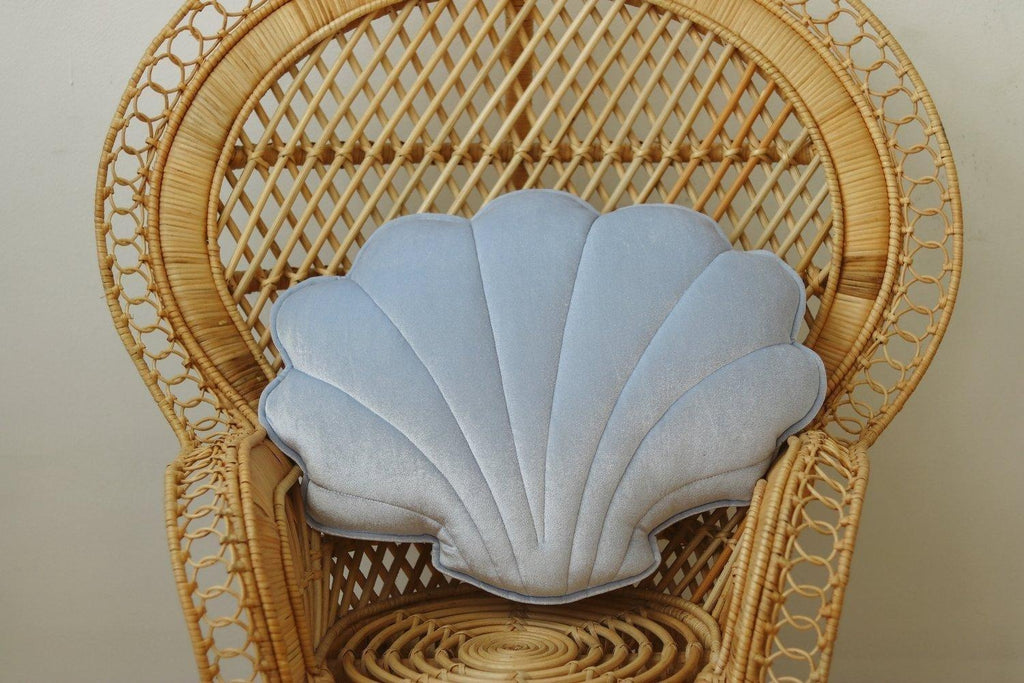 “Blue Pearl” Velvet Shell Pillow