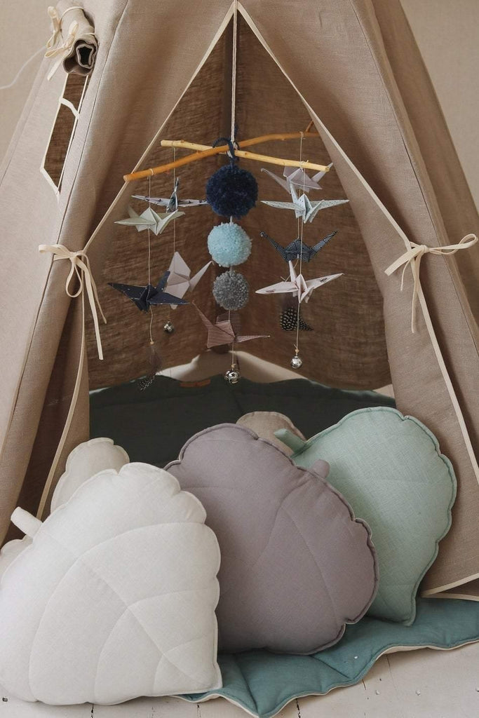 “Blue Sky” Origami Nursery Mobile - Moi Mili