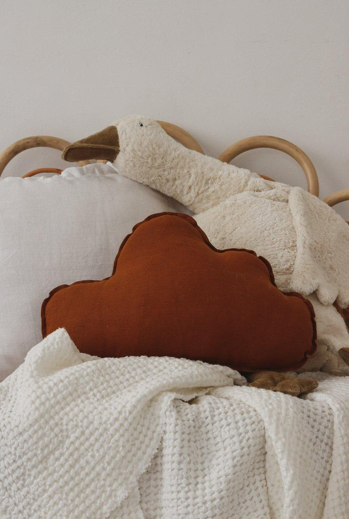 “Caramel” Linen Cloud Pillow