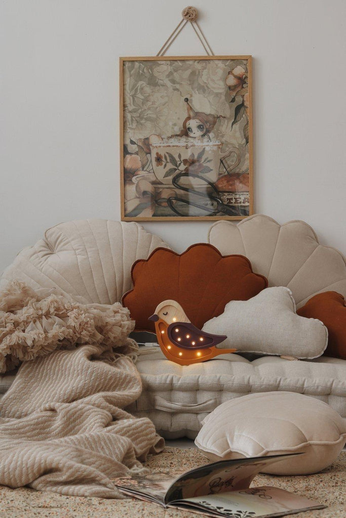 “Caramel” Linen Shell Pillow