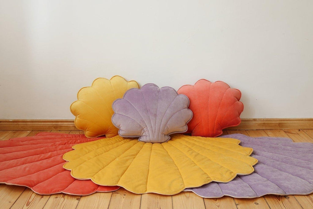 “Coral” Velvet Shell Mat