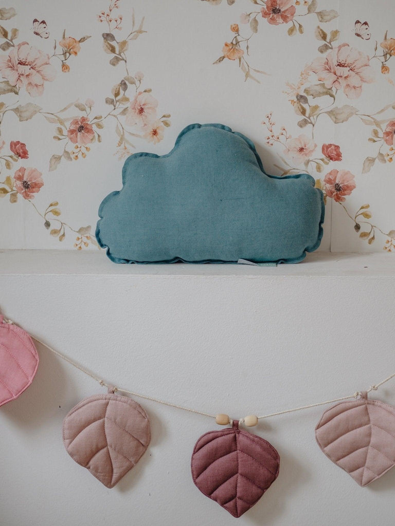 “Eye of the Sea” Linen Cloud Pillow