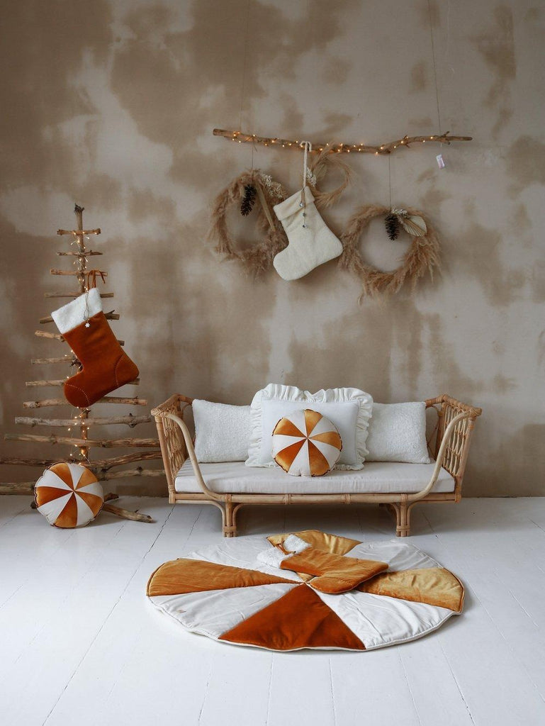 “Gold Candy” Christmas Stocking - Moi Mili