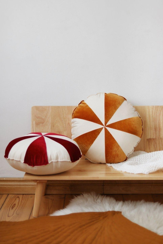 “Gold Candy” Patchwork Pillow