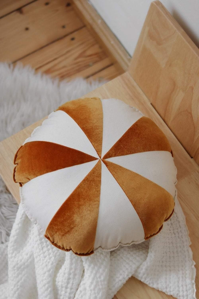 “Gold Candy” Patchwork Pillow