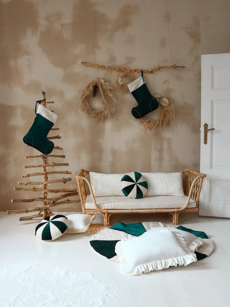 “Green Candy” Christmas Stocking - Moi Mili