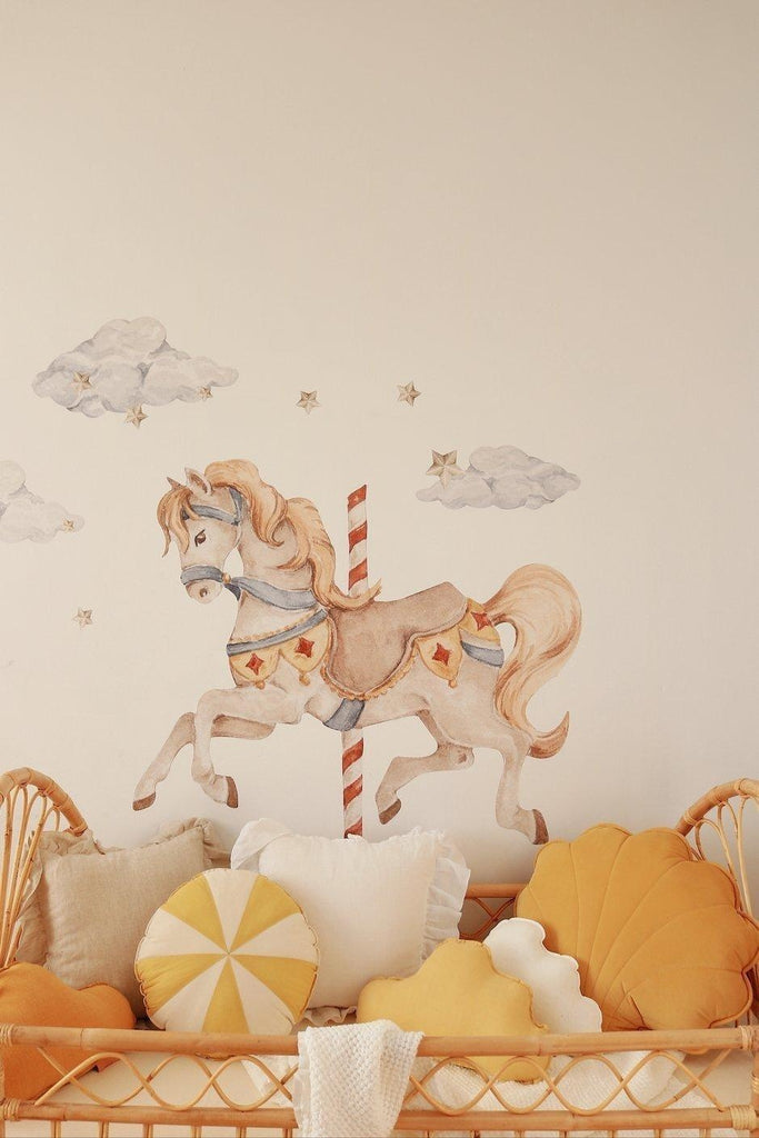 “Honey Candy” Patchwork Pillow