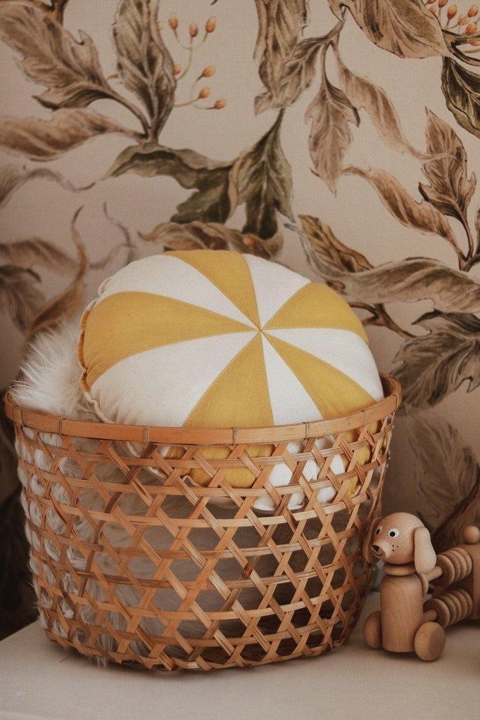 “Honey Candy” Patchwork Pillow