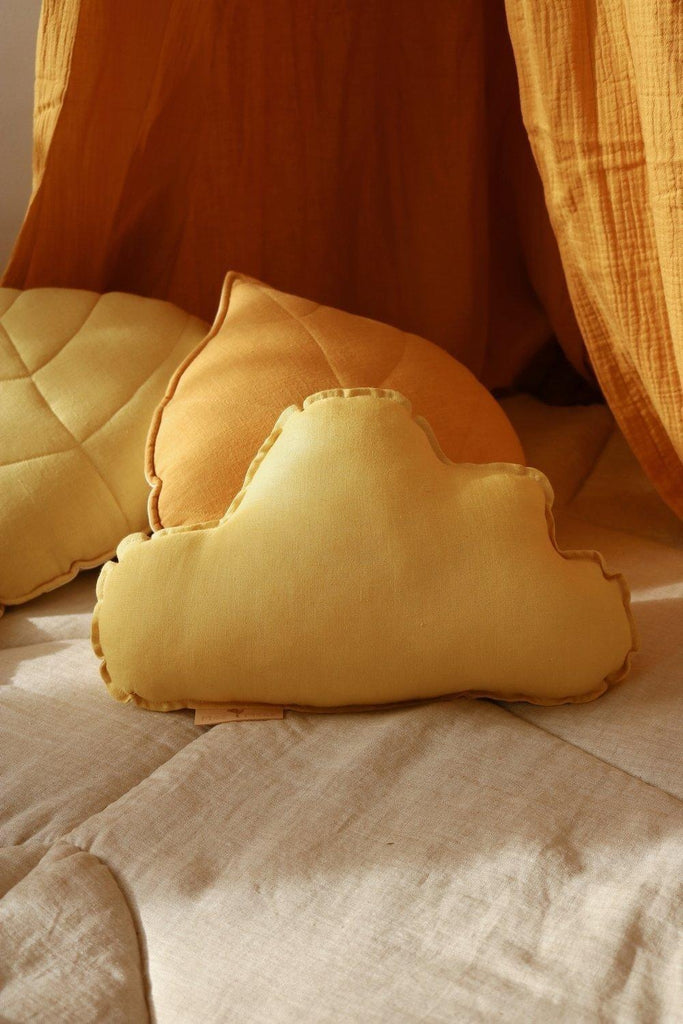 “Honey” Linen Cloud Pillow