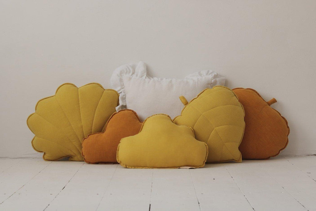 “Honey” Linen Cloud Pillow
