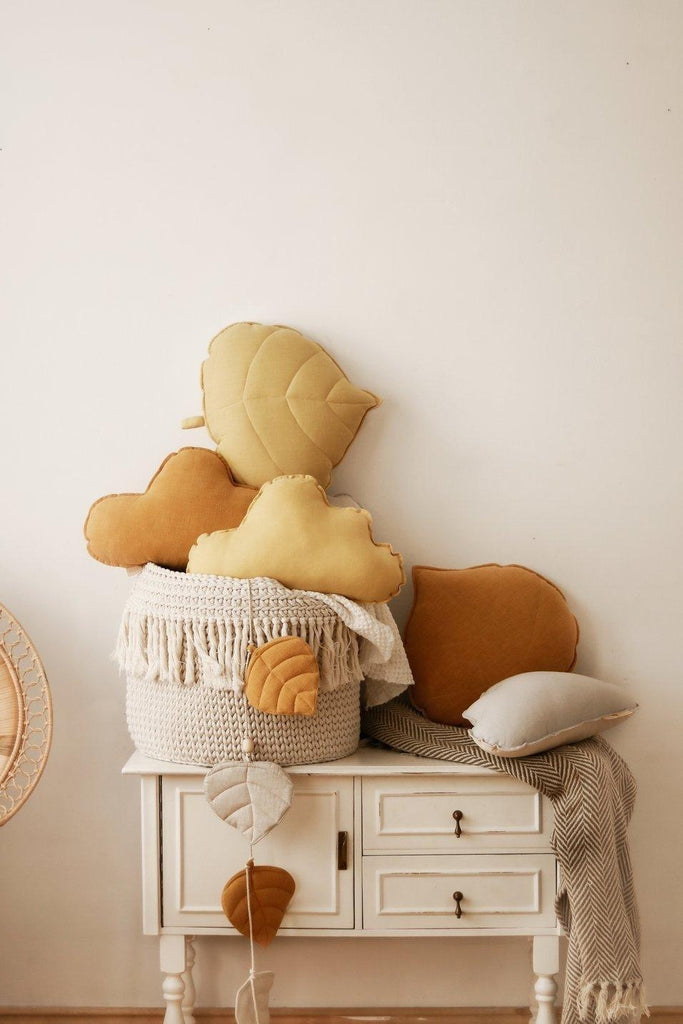 “Honey” Linen Cloud Pillow