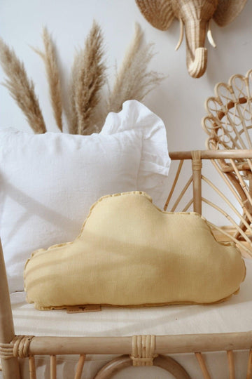 “Honey” Linen Cloud Pillow