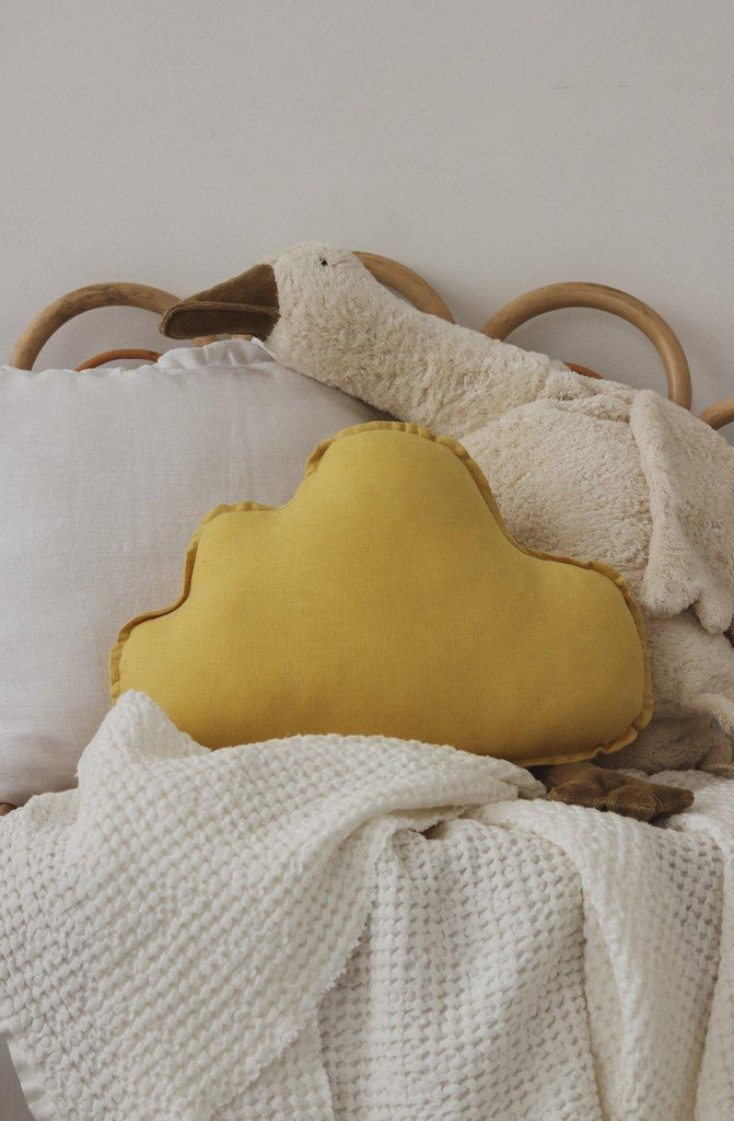 “Honey” Linen Cloud Pillow
