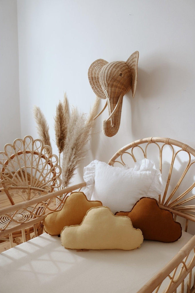 “Honey” Linen Cloud Pillow