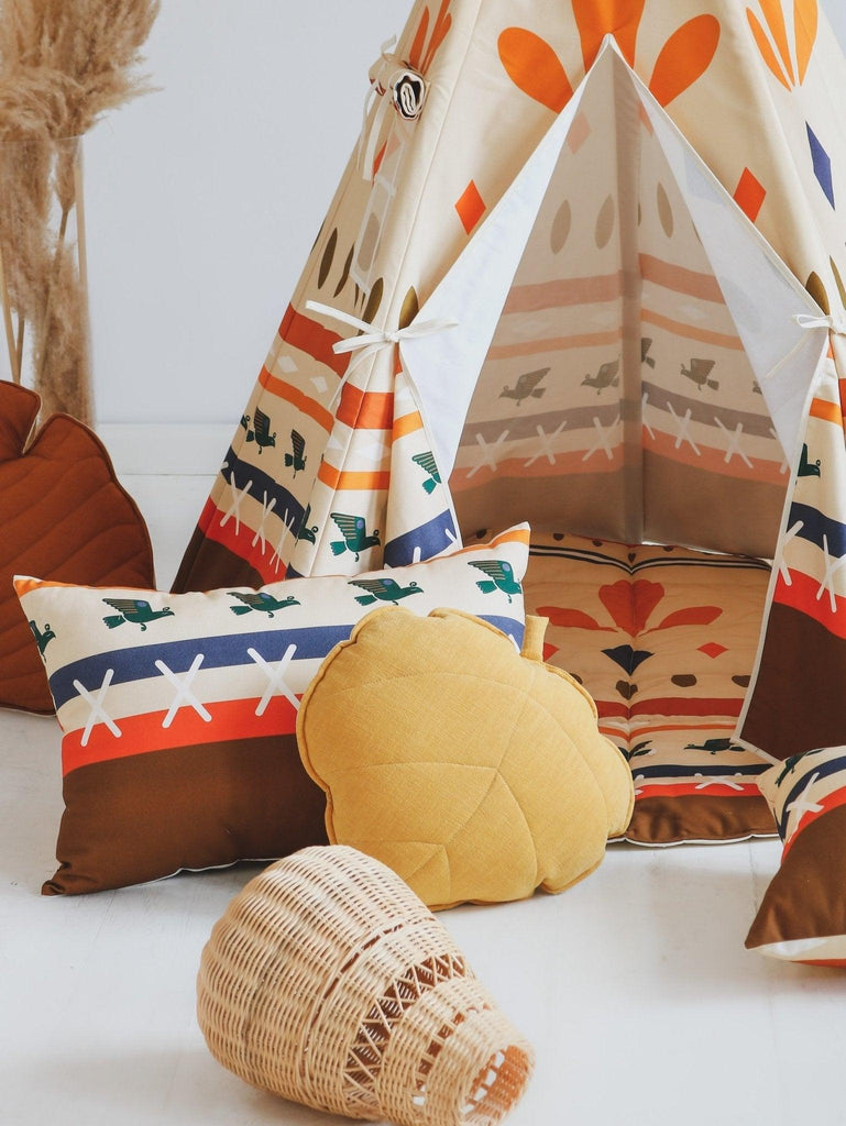 "Indian vibe” Teepee and Mat Set - Moi Mili