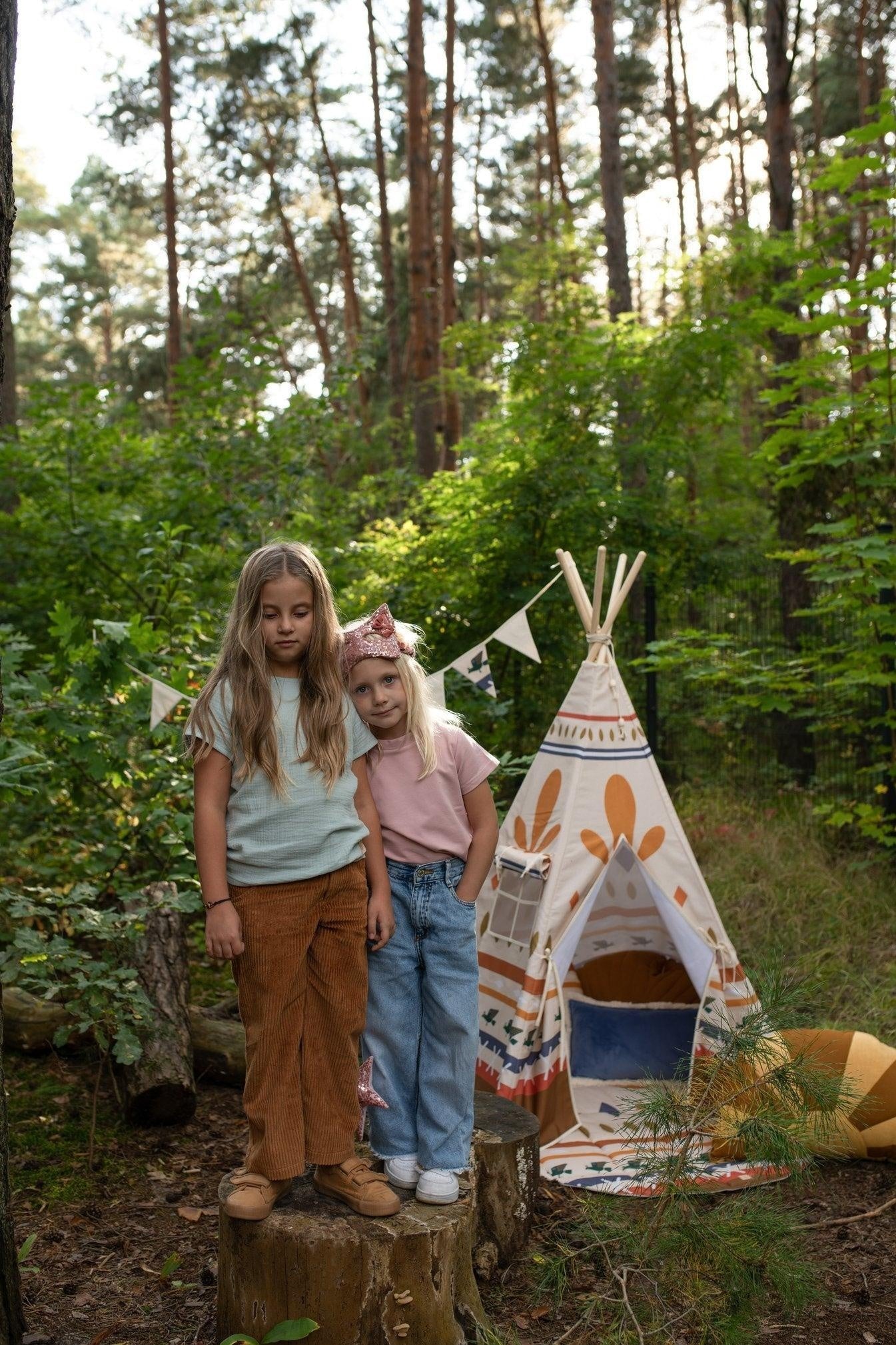 „Native Vibe“ Tipi-Zelt