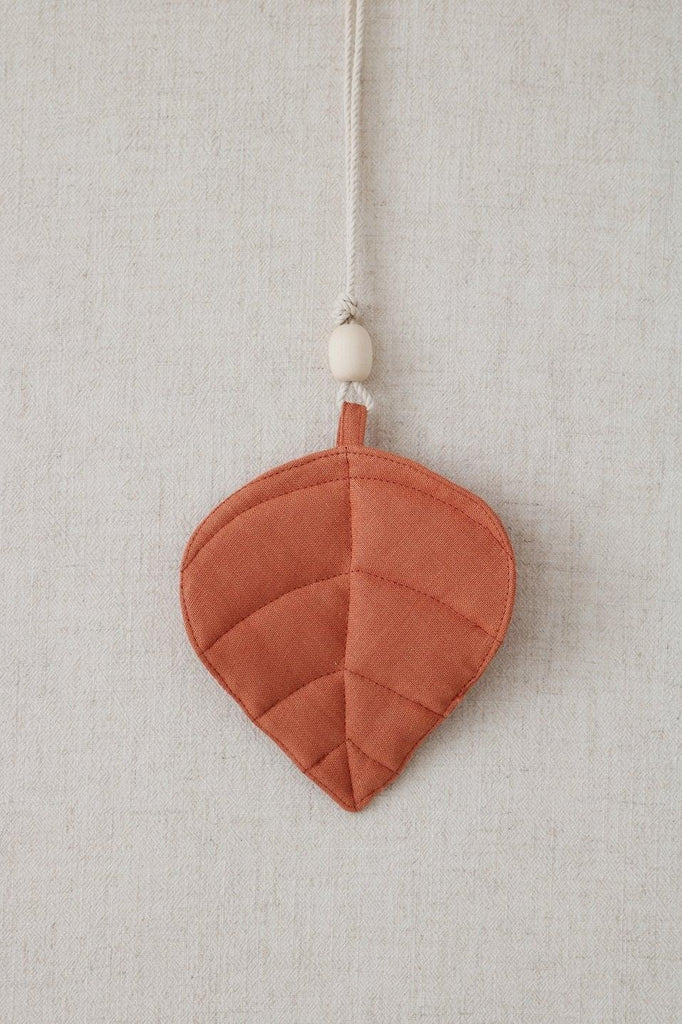 Linen Leaf Pendant in various colours - Moi Mili