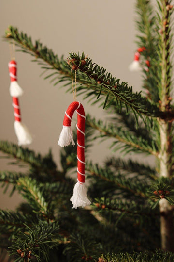 “Lollipops” Set of 3 Christmas Tree Ornaments - Moi Mili