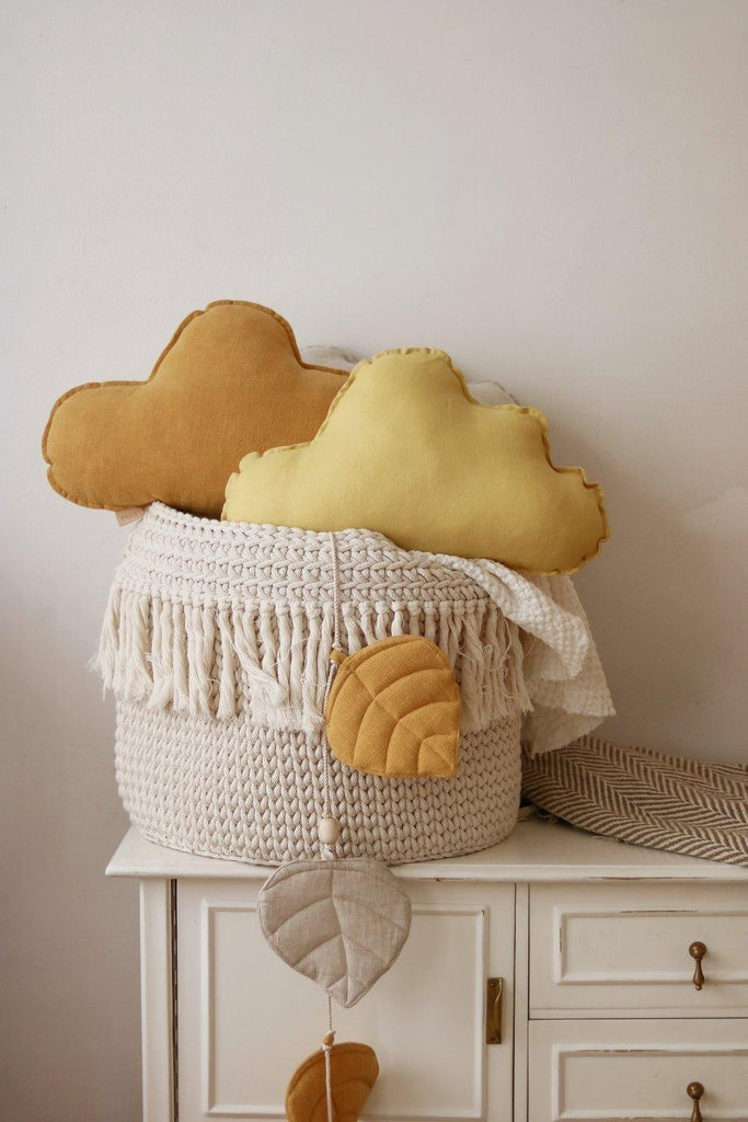 “Mango” Linen Cloud Pillow