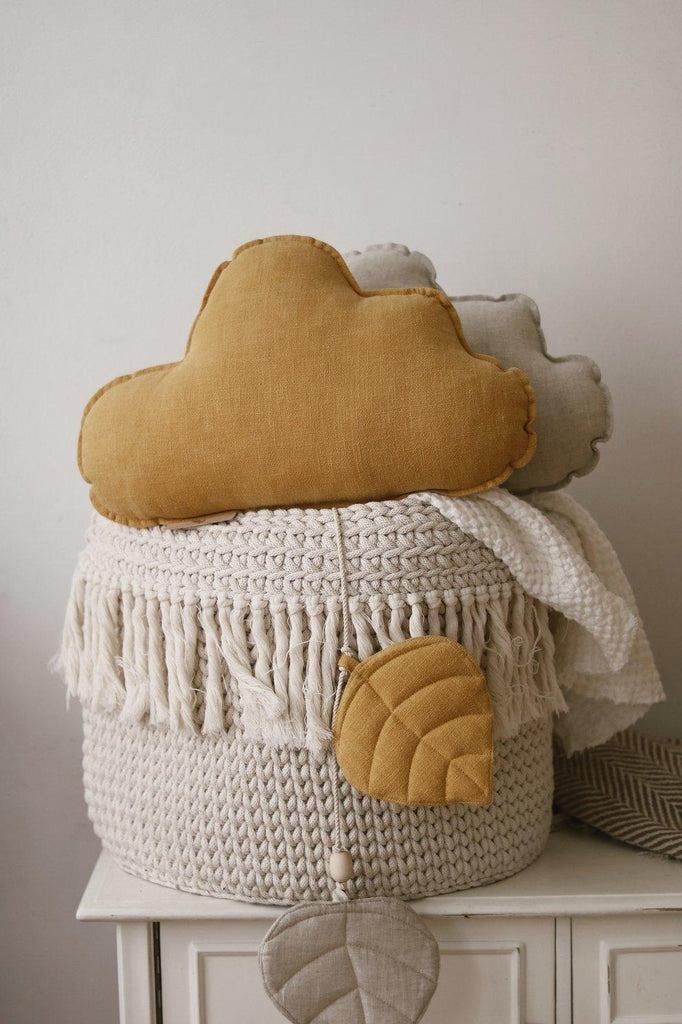 “Mango” Linen Cloud Pillow