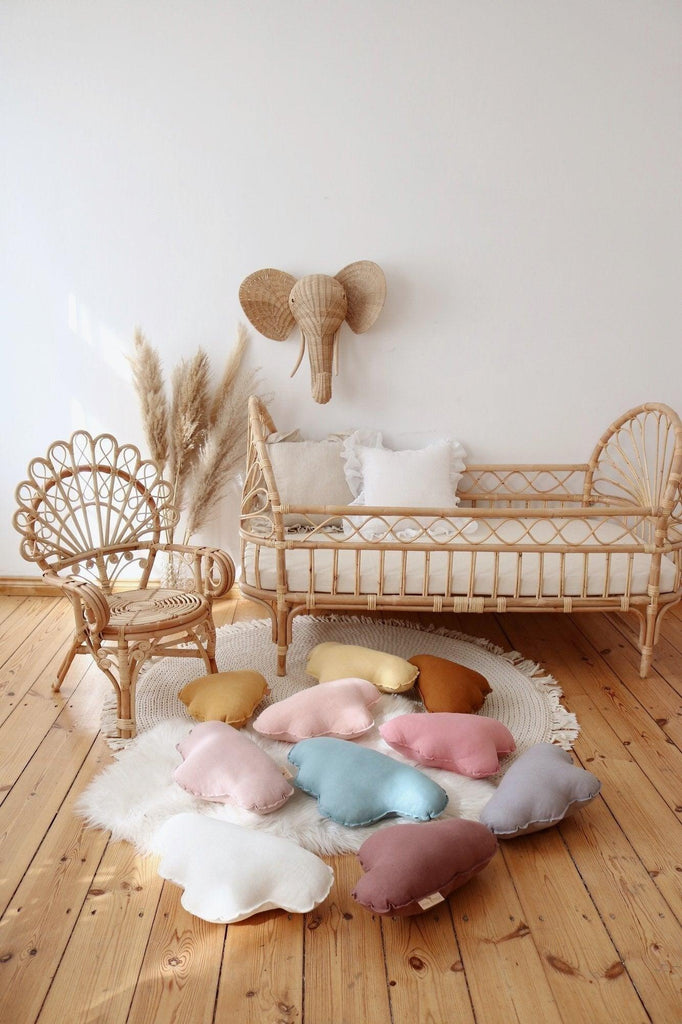 “Marsala” Linen Cloud Pillow