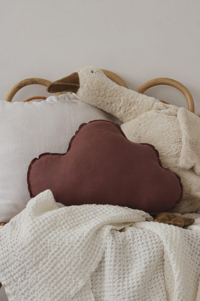 “Marsala” Linen Cloud Pillow