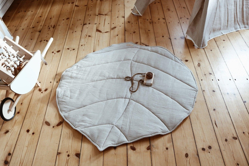 “Natural Linen” Teepee and Mat Set