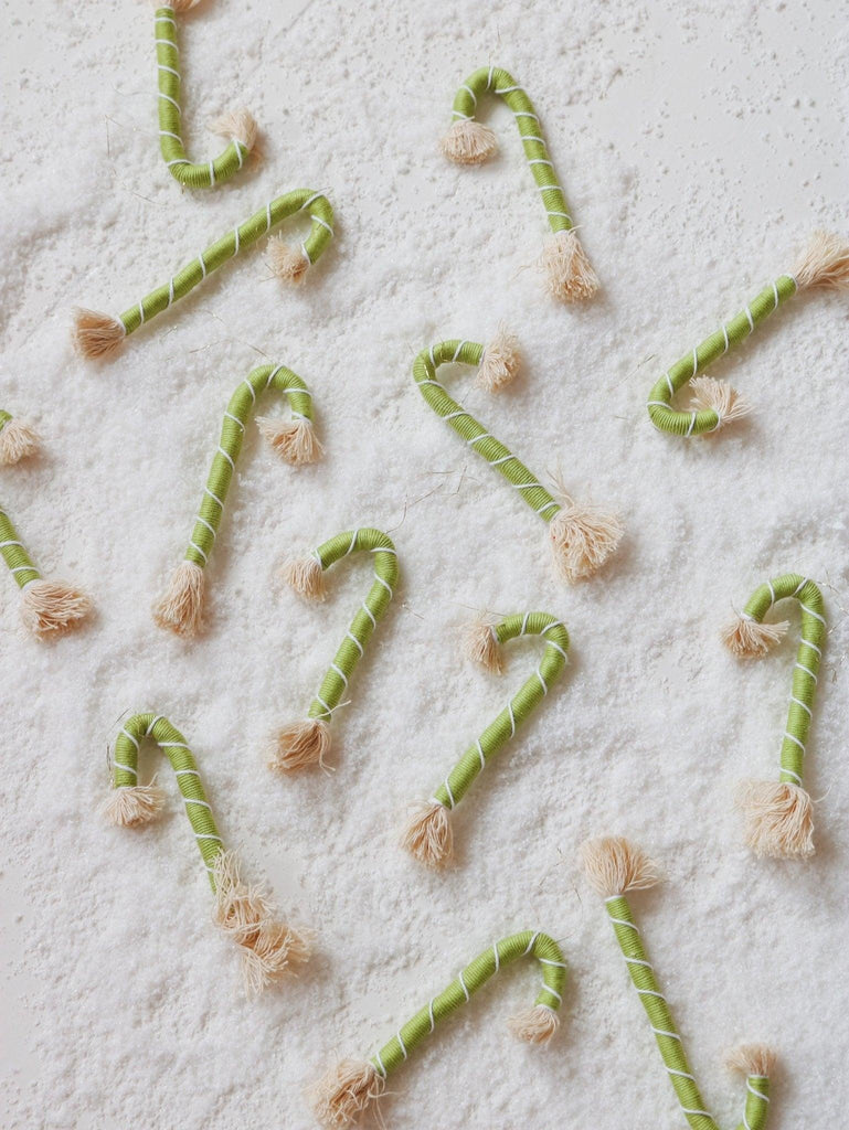 “Pastel lollipops” Set of 3 Christmas Tree Ornaments - Moi Mili