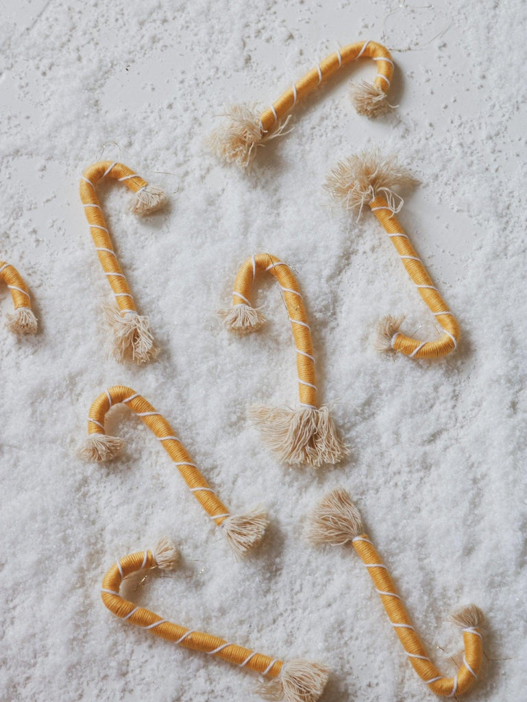 “Pastel lollipops” Set of 3 Christmas Tree Ornaments - Moi Mili