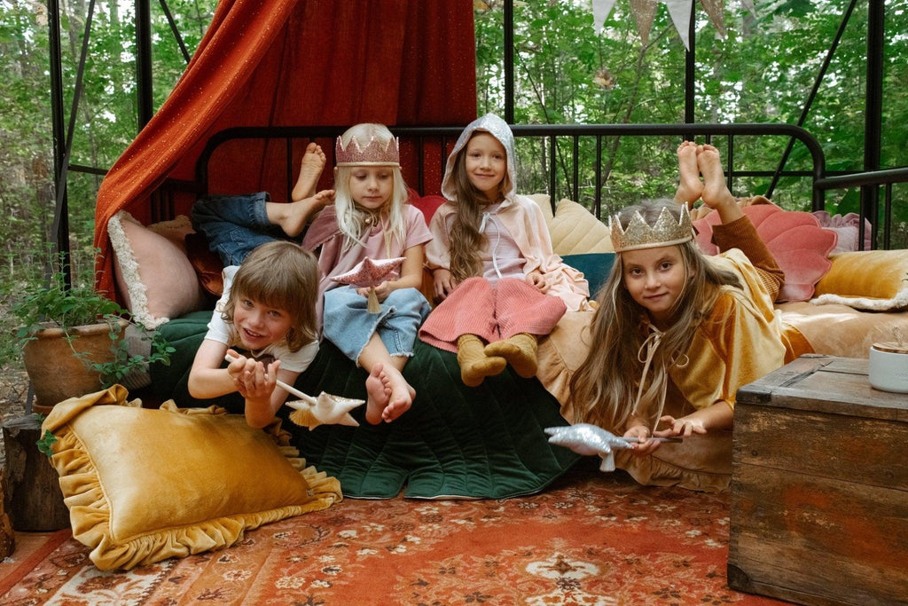 “Pink Sequins” Fairy-tale Crown - Moi Mili