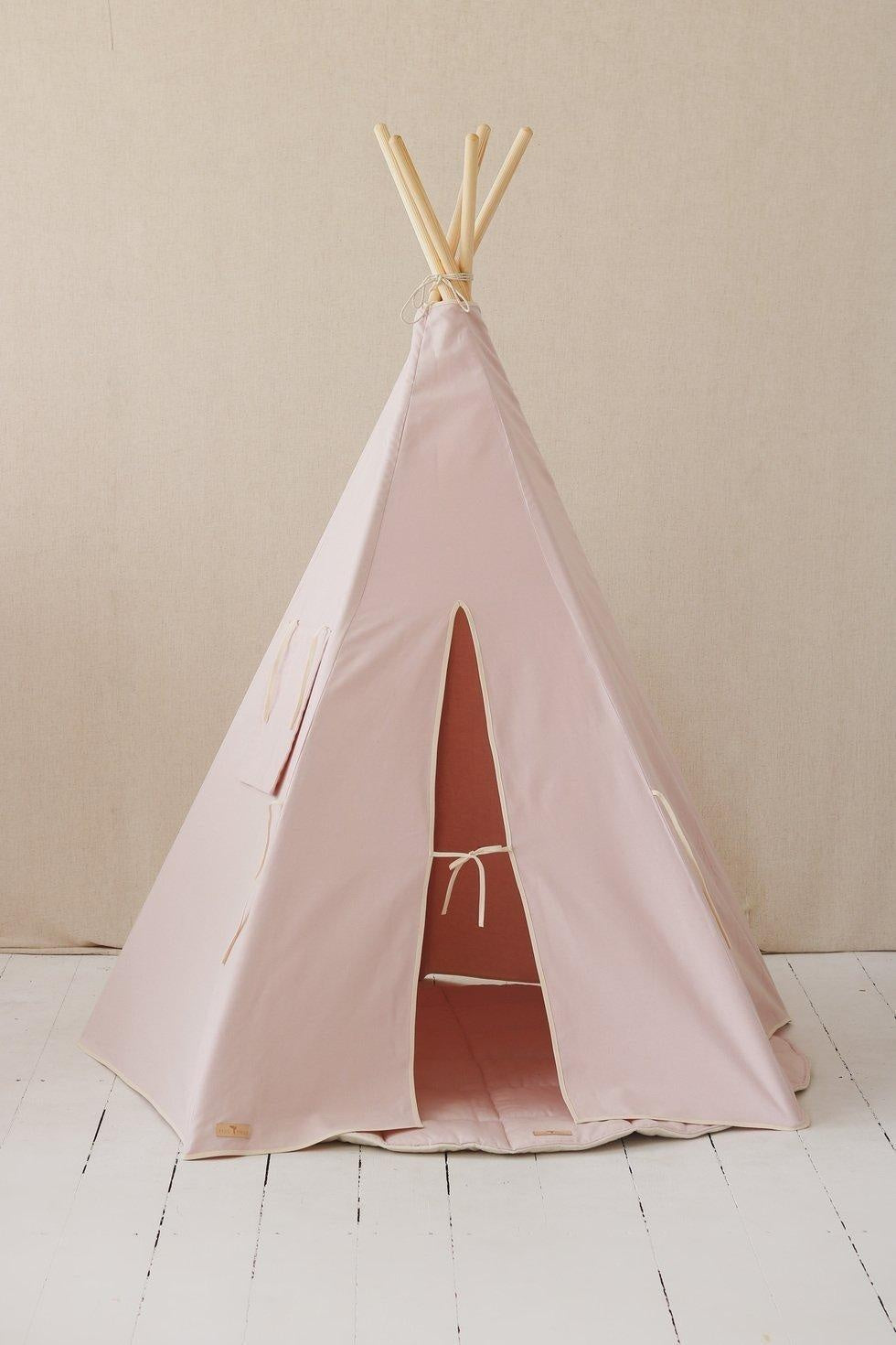 tipi zelt set „Pink“ Tipi und Matten-Set