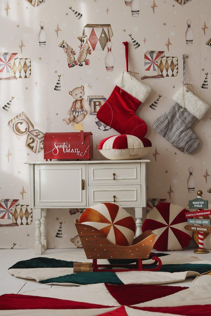 “Red Candy” Christmas Stocking - Moi Mili