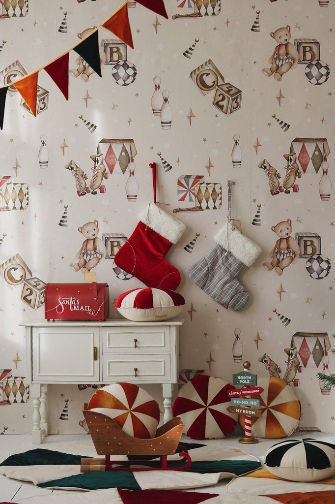 “Red Candy” Christmas Stocking - Moi Mili