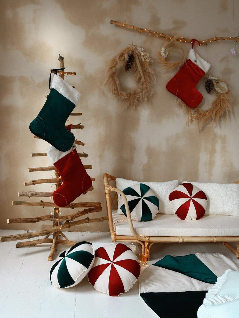 “Red Candy” Christmas Stocking - Moi Mili