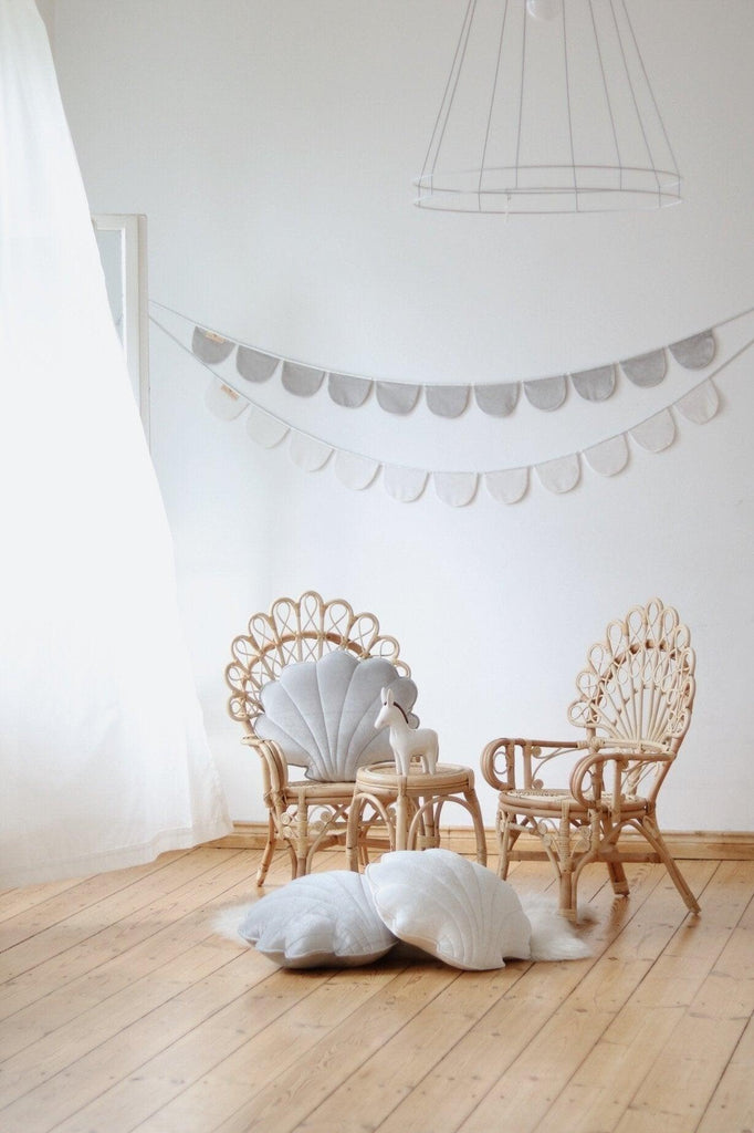 “Silver Pearl” Velvet Shell Pillow