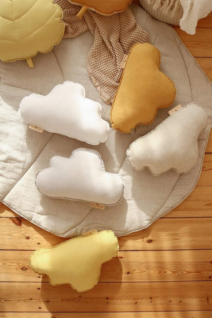 “White” Linen Cloud Pillow