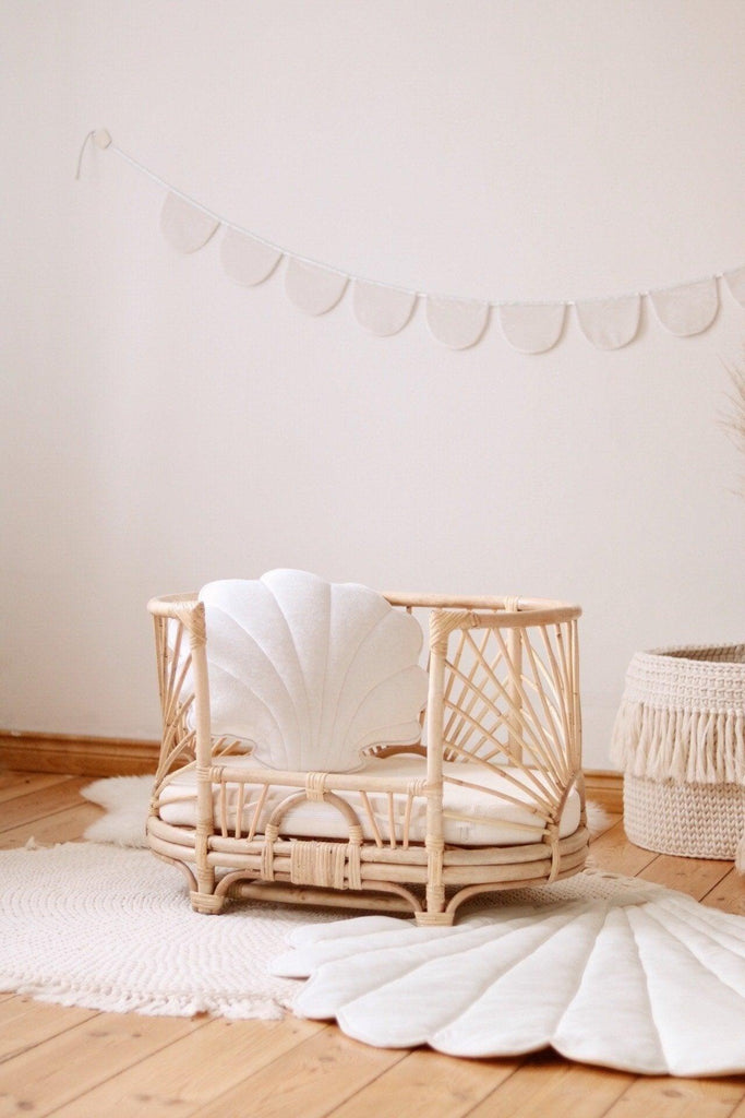 “White Pearl” Velvet Shell Pillow